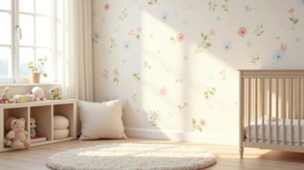 Choisir le papier peint idéal pour la chambre bébé