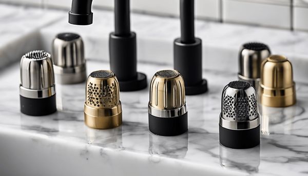 Il existe plusieurs embouts robinet standard adaptés à tous les usages